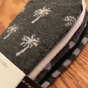 Kensie 5-Pack No-Show Shoe Liner Socks, Gray/B&W